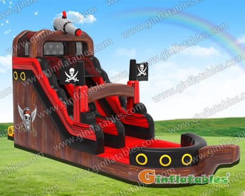 GWS-347 Piratenschiff-Wasserrutsche